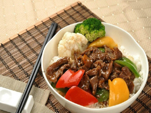 莲海素食自助餐