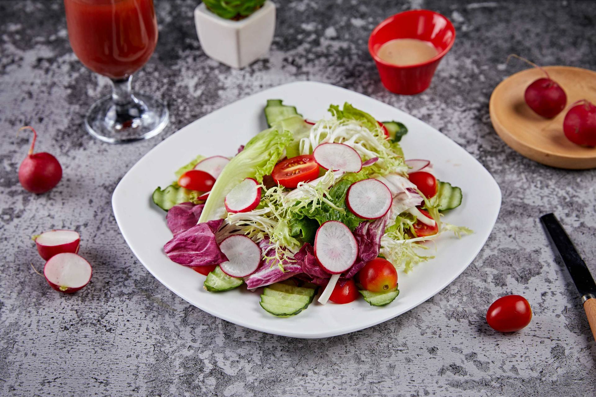 番茄女王未来科技餐厅