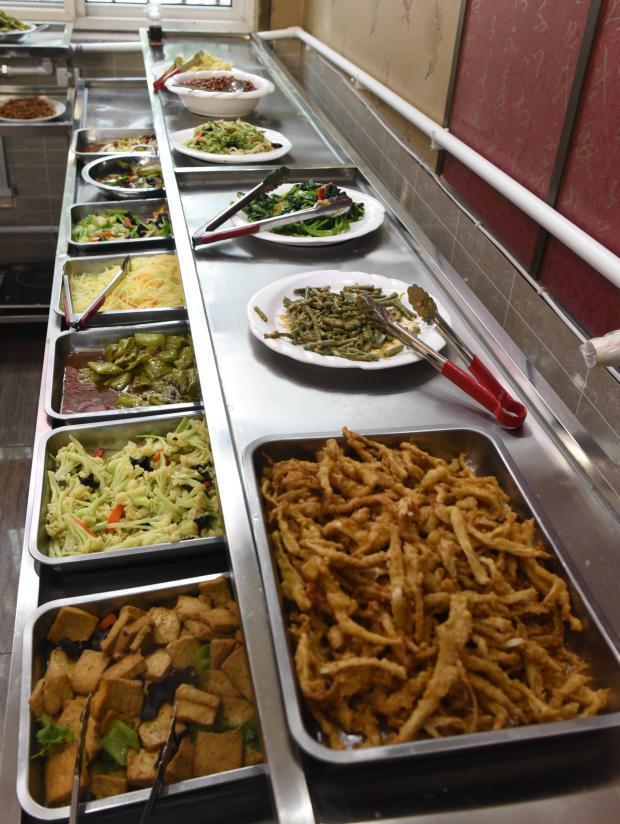 明德素食自助餐厅